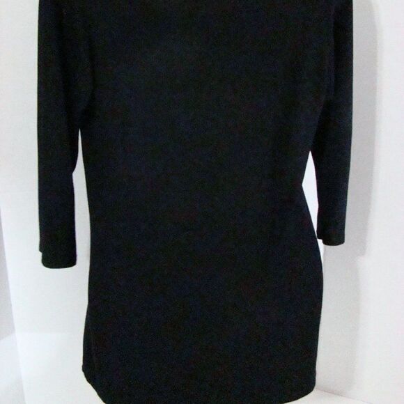 23 Love Street "Good Vibes Only" Black Scoop Neck Tee Size Medium - Picture 5 of 8